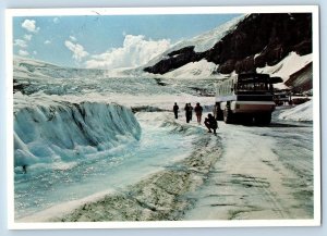 1985 Snowmobile Athabasca Glacier Jasper National Park Jasper Alberta Postcard