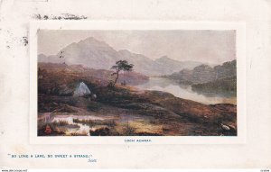 Loch Achray, Scottish Lochs, PU-1908; TUCK 9710