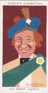 Player Vintage Cigarette Card Sea Fishes No 35 Sir Harry Lauder  1926