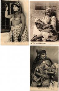 ETHNIC NUS AFRIQUE NUDES AFRICA RISQUE EROTIC 60 CPA pre-1940 (L2820)