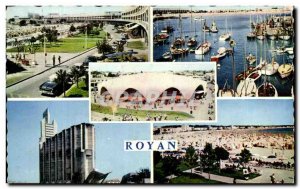 Modern Postcard Royan The Seafront The Port Le Marche Covered