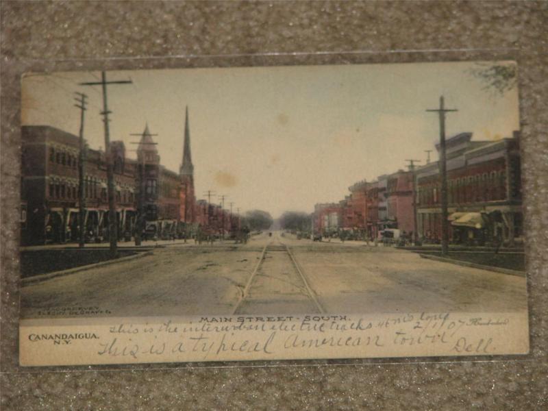 Canadaigua, N.Y., Main St. South., Mt. Morris & Buff. R.P.O.