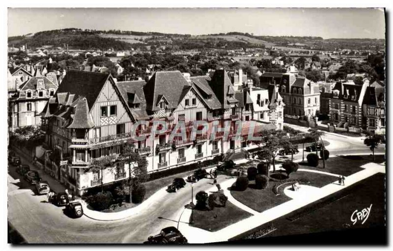 Old Postcard Cabourg Normandy Hotel