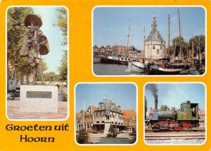 Catastrofe verdrietig Snel Netherlands Groeten uit Hoorn, statue monument, port harbour, train  ocomotive | Europe - Netherlands - Noord-Holland - Hoorn, Postcard /  HipPostcard