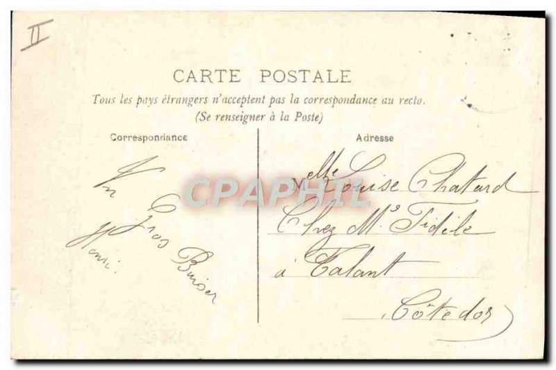 Old Postcard Astronomy Langres L & # 39hopital of Charity and & # 39Observato...