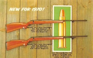 Remington Bolt Action Rifle DuPont Peters Gun Adv Vintage Postcard AA75736