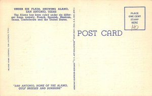 The Alamo Under Six Flags - San Antonio, Texas TX Postcard