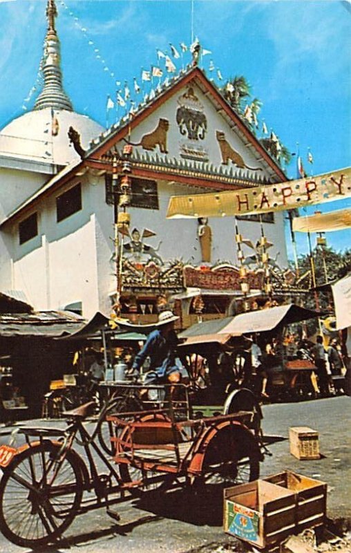 Buddhist Temple Singapore 1968 