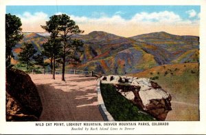 Colorado Denver Mountain Parks Lookout Mountain Wild Cat Point