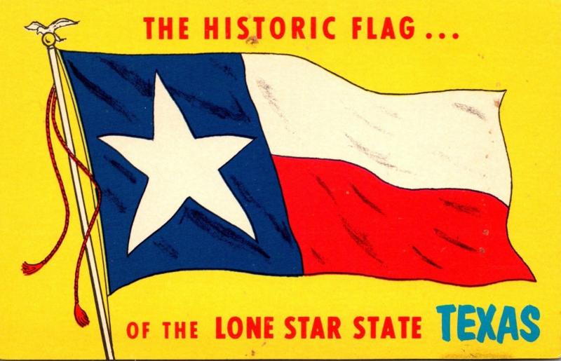 Texas Historic Flag Of The Lone Star State