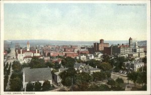 Omaha Nebraska NE Birdseye View 11482 Detroit Publishing c1910 Postcard