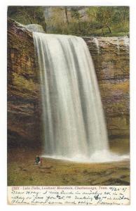 Lula Falls, Lookout Mountain, Chattanooga, TN. 1907 undivided back postcard