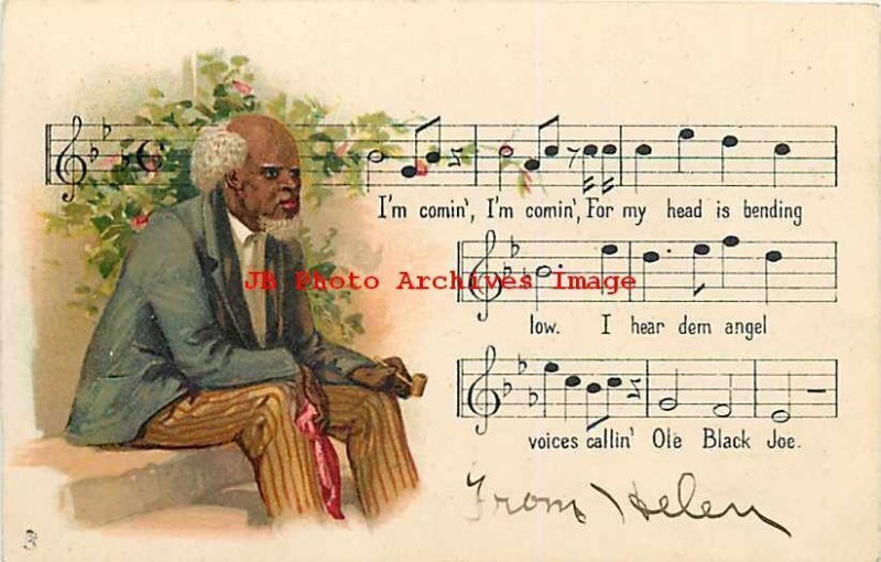 Black Americana, Tuck No 2398, Negro Melodies, Music, Song 