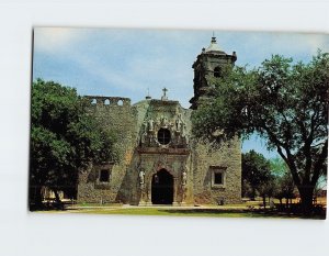 Postcard San Jose Mission San Antonio Texas USA