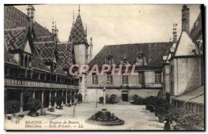 Old Postcard Hospices De Beaune Hotel Dieu Salle St Louis