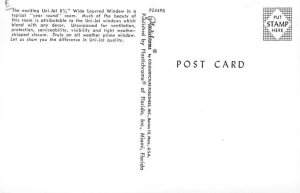 Uni-Jal Louvred Window Year Round Room Miami FL 