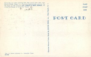 Postcard Texas Amarillo Cal Farley's Boys Ranch 1950s Dexter 23-3609
