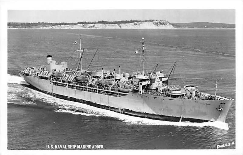 5992 U.S. Navel Ship Marine Adder, C-4 type troopship