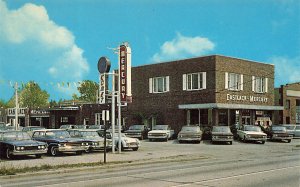 Woodbury NJ Eastlack-Mercury Comet Dealership, Postcard