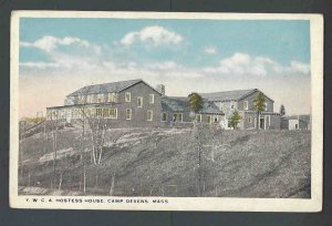 Ca 1919 PPC* YWCA Womens Hostess House Camp Devens Ma Used Not Posted