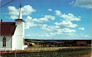 Vtg Prince Edward Island Scenic View Trans Canada Highway Churchill Postcard