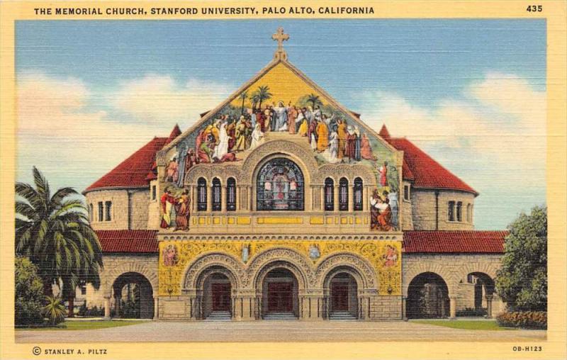 California  Palo Alto  The Memorial Church, Stanford University