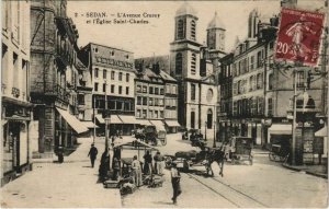 CPA SEDAN - L'Avenue Crussy (135225)