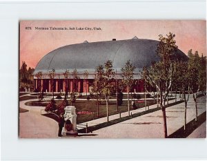 Postcard Mormon Tabernacle, Salt Lake City, Utah