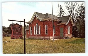 MARSHALL, Michigan MI ~ CAPITOL HILL SCHOOL c1970s Calhoun County Postcard