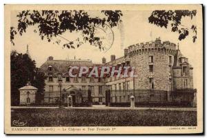 Old Postcard Rambouillet Chateau And Tour Francois 1er