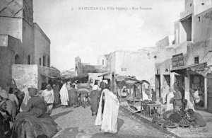 Kairouan Market Bazar Old Tunisia Postcard