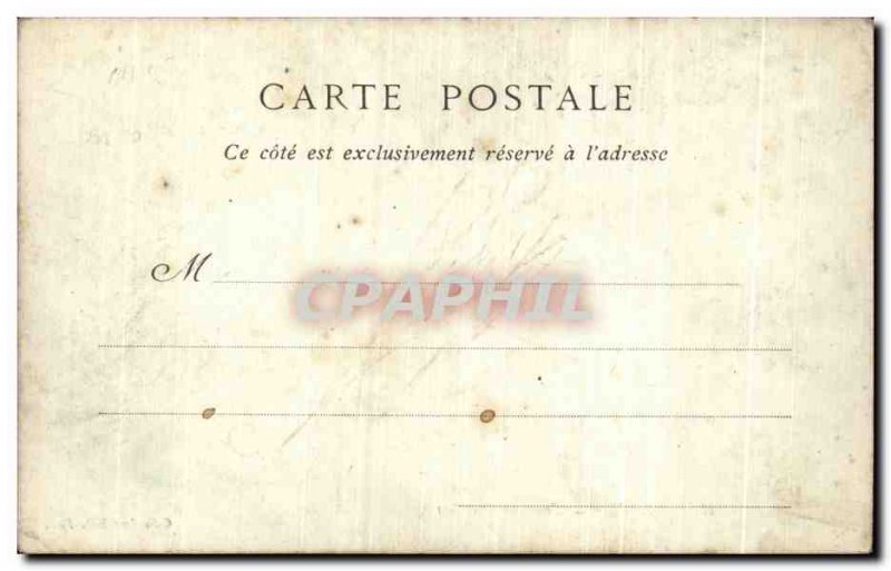 Old Postcard Huelgoat Trou aux Boars