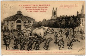 CPA TROYES Le Triomphe du Compagnon de St-Antoine (723296)