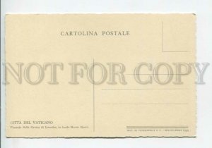 439809 Vatican City Square of the Grotto of Lourdes 1934 year postcard