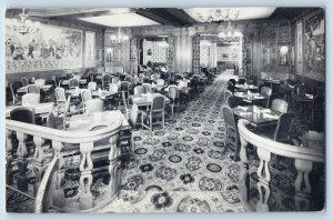 Columbus Ohio Postcard Kuenning's Midtown Restaurant Suburban Hilton Hotel c1940