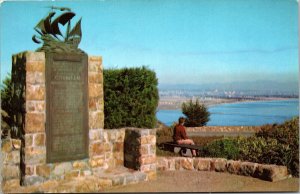 Cabrillo National Monument San Diego California Scenic Overlook Chrome Postcard 