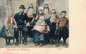 Netherlands Marken Traditional Costume Vintage Postcard 08.29