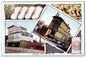 Voight Milling Co. Crescent Flour Grand Rapids Michigan MI Unposted Postcard