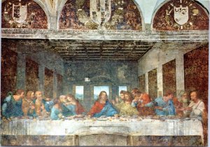 Postcard Italy Milan -  The Last Supper by DaVinci