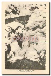 Old Postcard Gorges Diosaz Dances Cascade