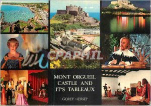 'Postcard Modern Gorey Jersey Mont Orgueil Castle and It''s Tables'