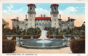 The Alcazar Hotel, St. Augustine, Florida, Early Postcard, Unused