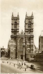 UK - England, Westminster Abbey, West Front
