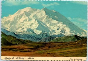 Postcard - Mighty Mt. McKinley - McKinley National Park - Alaska