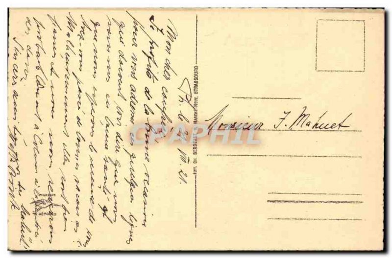 Phalsbourg Old Postcard Porte de France