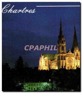 Postcard Modern Wonders of Chartres Eure et Loir Cathedrale XII XIII century ...
