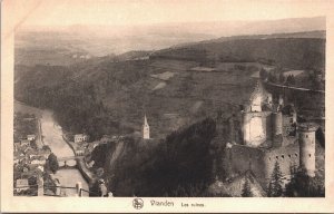 Luxembourg Vianden Les Ruines Vintage Postcard 09.12