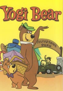 Yogi Bear at Jellystone Park Postcard