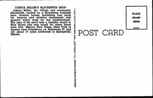 Postcard SHOP SCENE Springfield Illinois IL AK2478