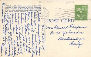 Union Pacific Bus Depot Cheyenne, Wyoming, USA Postcard